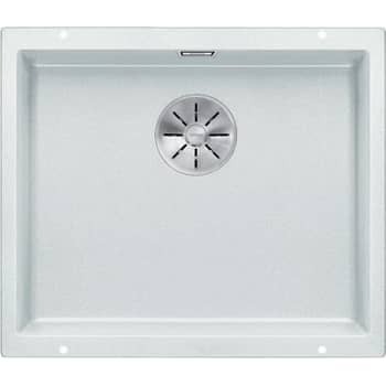 Køkkenvask Blanco Subline 500 Hvid Uxi Underlimning 53x46