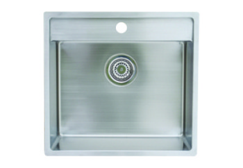Lavabo Nexus Køkkenvask 48x51 Kurvenventil Rustfrit Stål