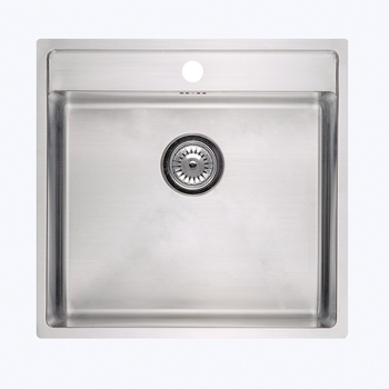 Lavabo Nexus Køkkenvask 53x50 Kurveventil Rustfrit Stål
