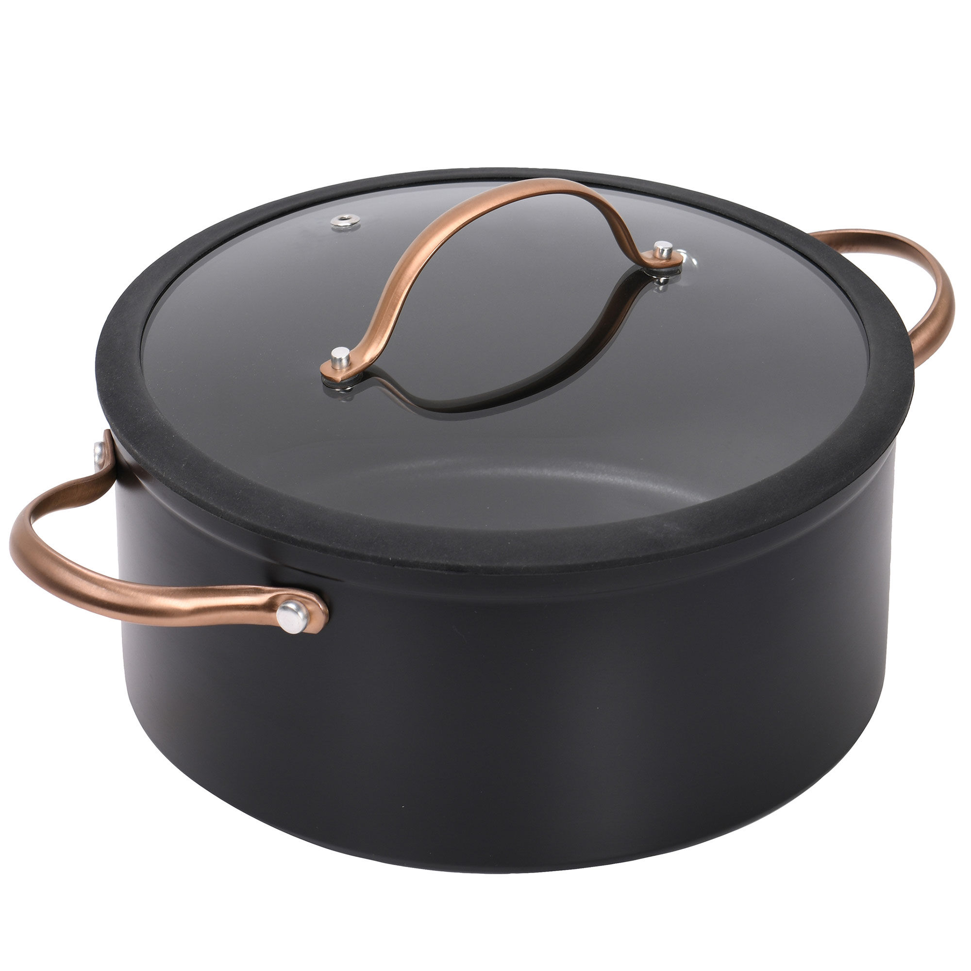 Modern House Black Copper Gryde 5liter
