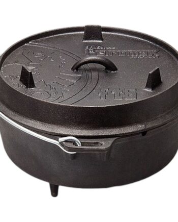 Petromax Dutch Oven Ft4 Støbejernsgryde Sort