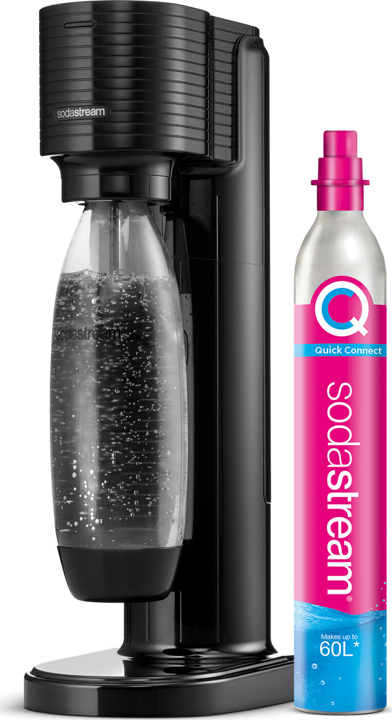 Sodastream Gaia Black Carbon Cylinder Included