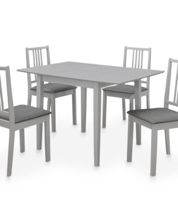 Spisebordssæt Dele Mdf Grå