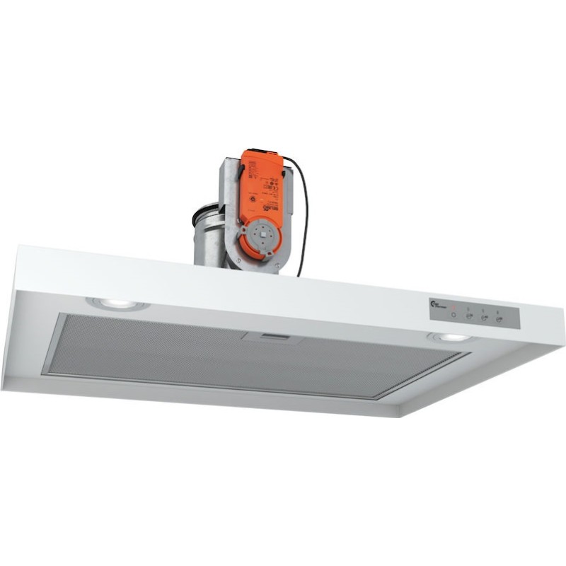 Thermex Airslim Emhætte Centralventilation Fugtcensor Hvid